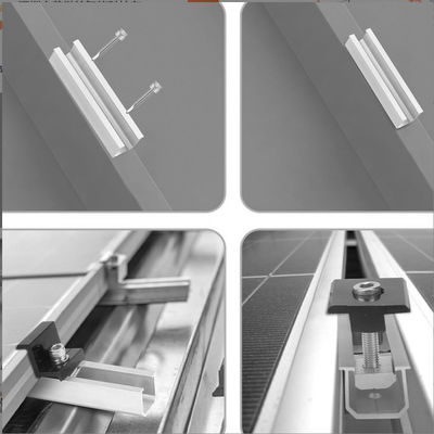 Lightweight Aluminum waterproof Mounting Solar Panel Accessories Z Brackets 12CM