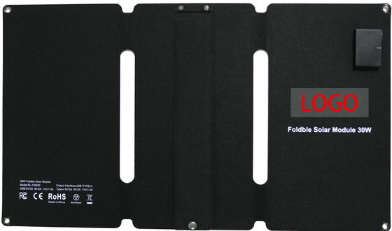 30W Foldable Solar Blanket Panel Charger Customizedwith DC Output