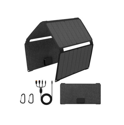 40W Foldable High Efficiency Solar Blanket IP68 Waterproof for Camping