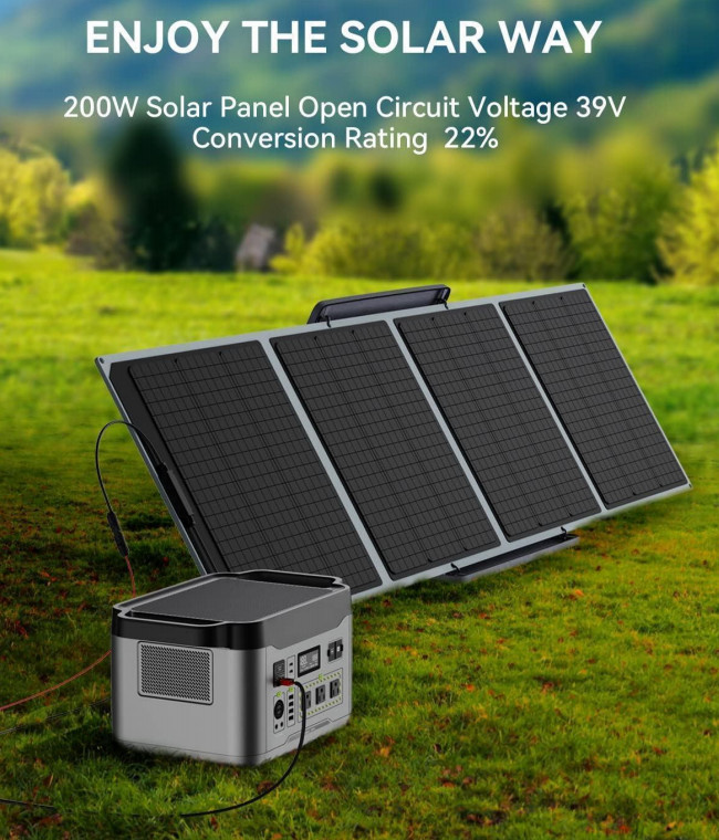 100W Foldable Solar Blanket